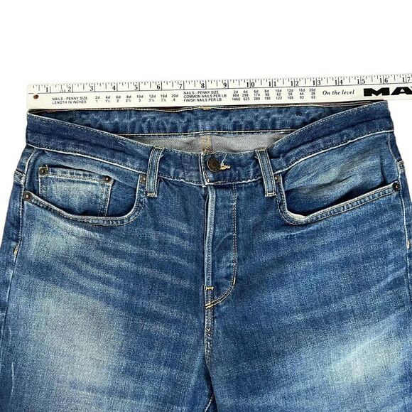 𝅺6397 Jeans‎ The News Relaxed Fit Classic Vintage Wash Size 28 - Picture 6 of 9